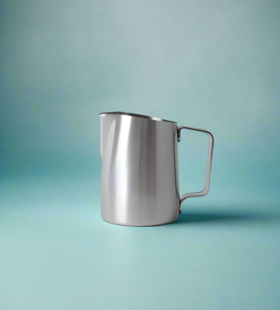 15oz Latte Art Pitcher with Narrow Spout in Brushed Silver