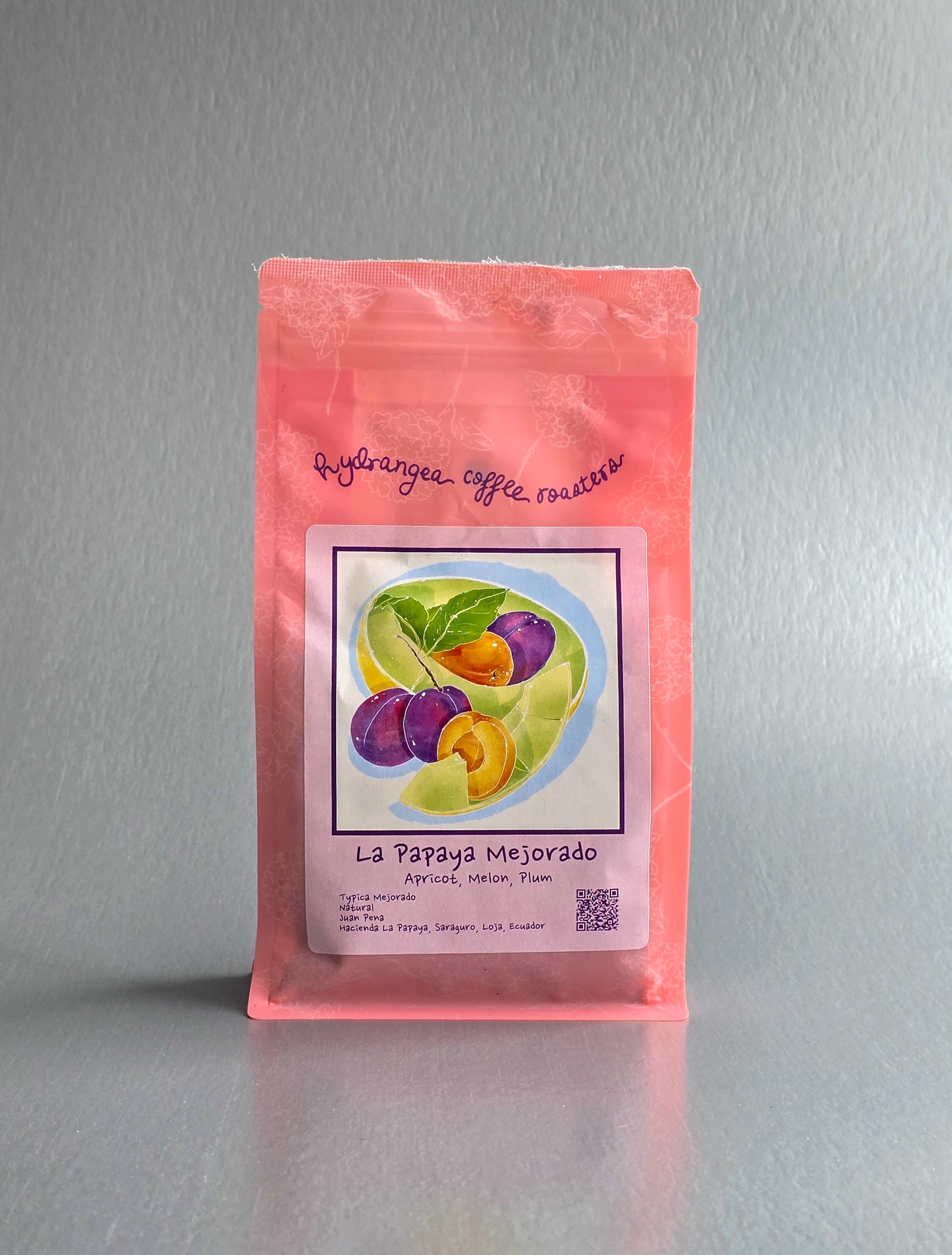 Hydrangea- Typica Mejorado Natural Hacienda La Papaya 8oz