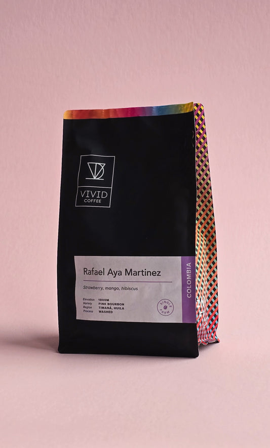 Vivid Coffee- Rafael Aya Martinez, Colombia - Pink Bourbon 10oz