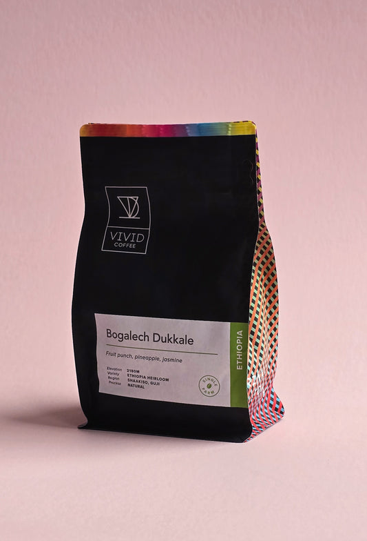 Vivid Coffee- Bogalech Dukkale, Ethiopia 10oz