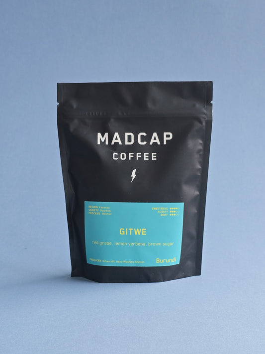 Madcap- Gitwe Washed Bourbon 8oz