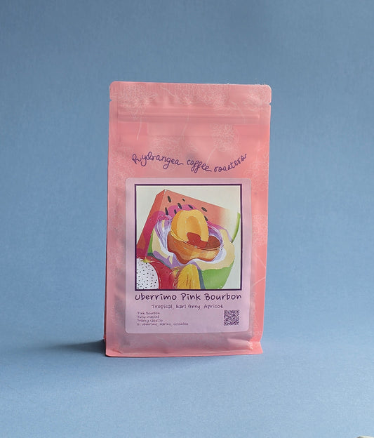 Hydrangea- Pink Bourbon Washed Finca El Uberrimo 8oz
