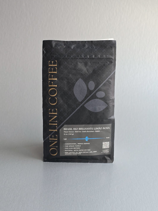 One Line- Brasil Rio Brilhante Limão Rosa 12oz