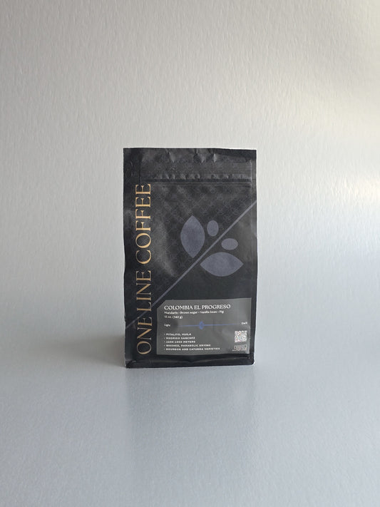 One Line- Colombia el Progreso 12oz