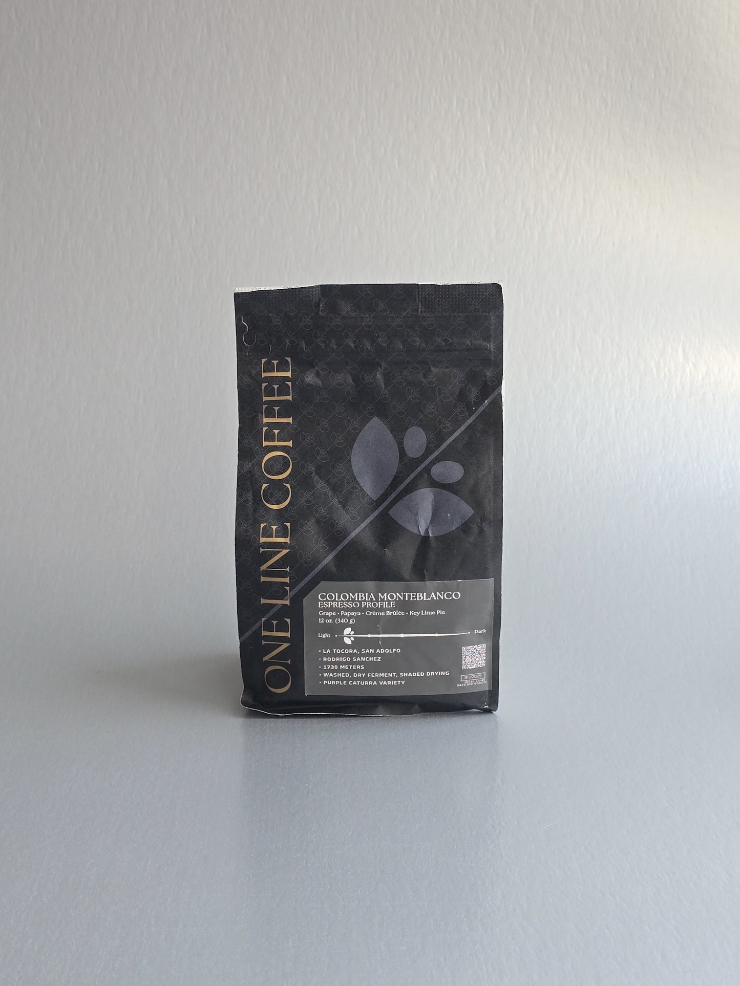 One Line- Single Origin Espresso-Colombia Monteblanco Purple Caturra 12oz