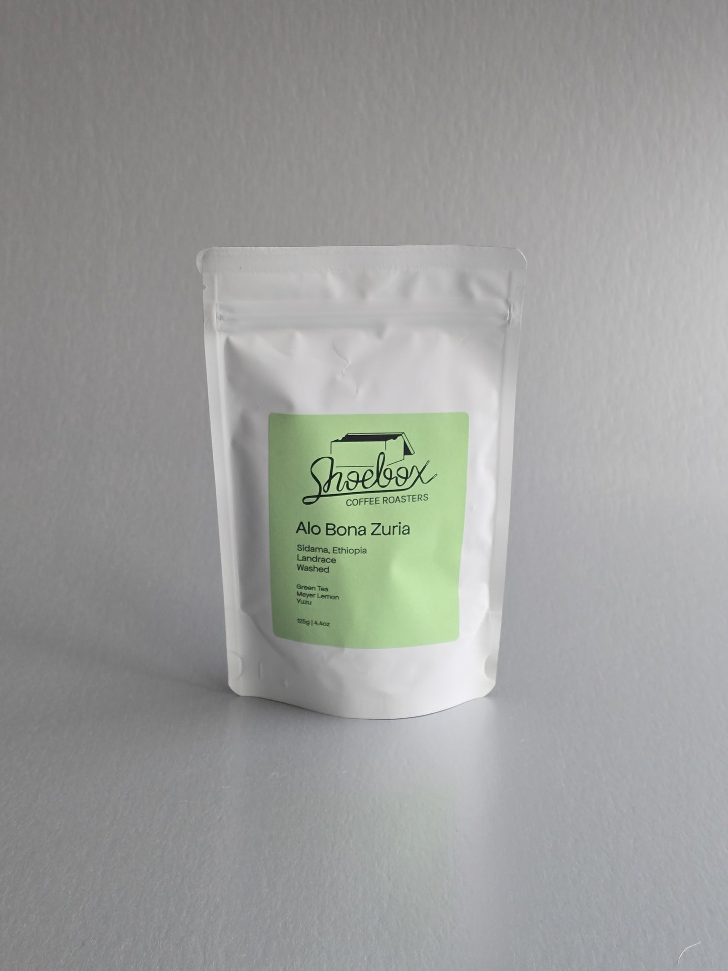 Shoebox - Ethiopia Alo Bona Zuria - Washed Landrace 4.4oz
