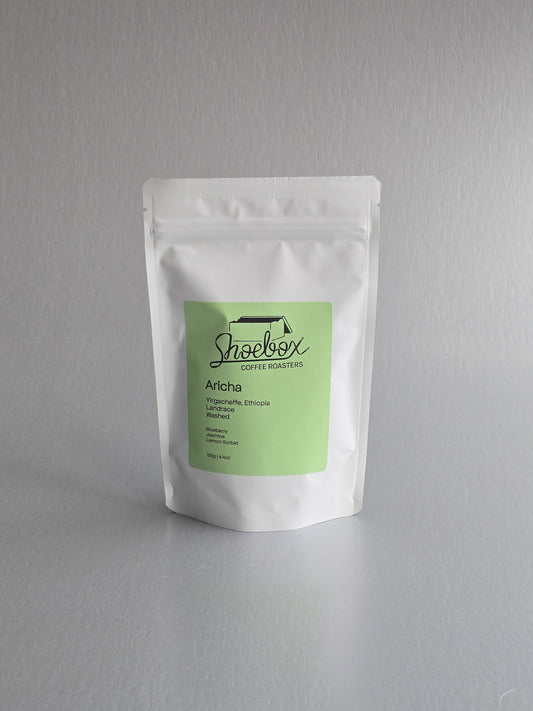 Shoebox - Ethiopia Aricha  - Washed Landrace 4.4oz