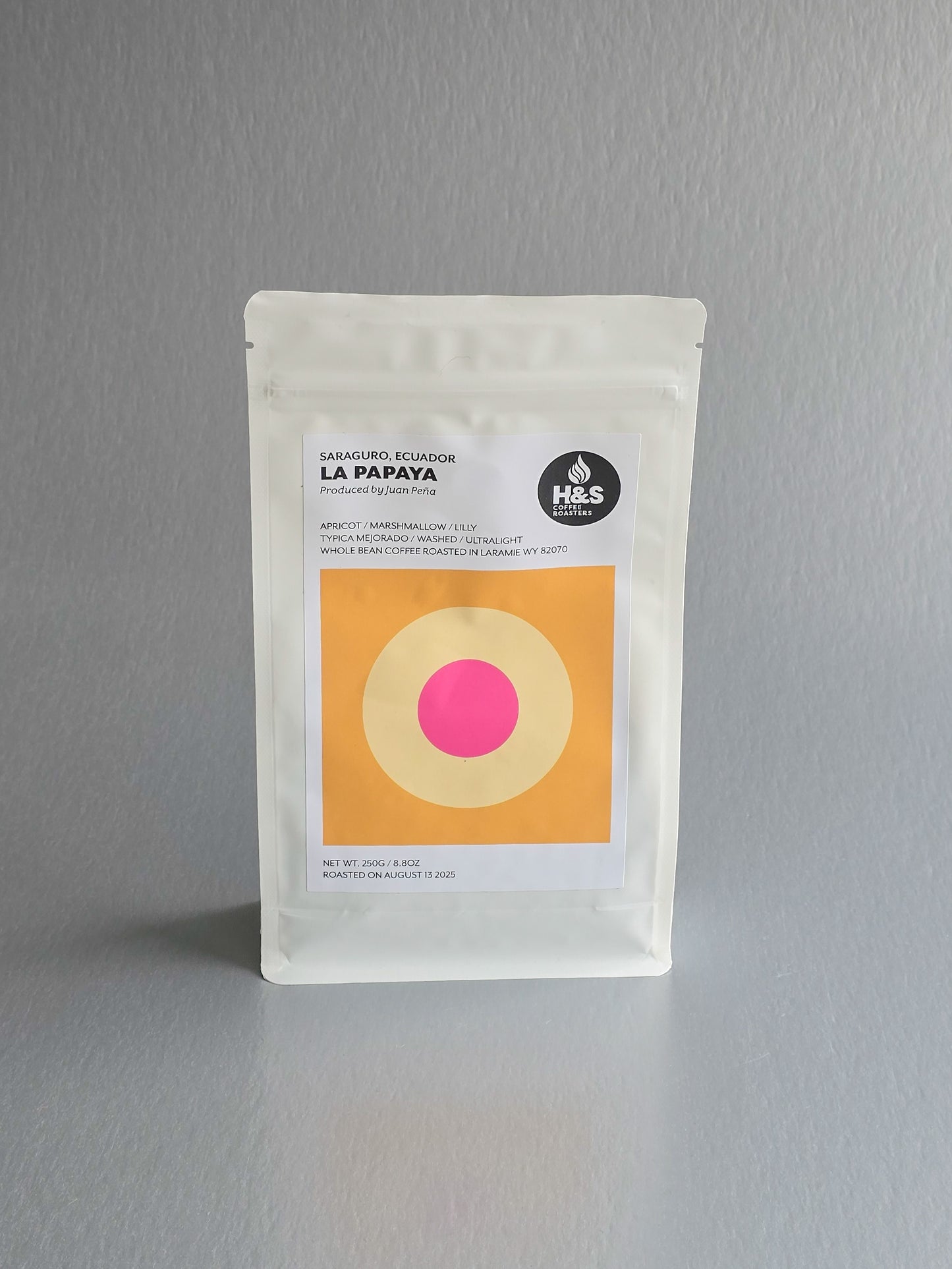 H&S Coffee- Ecuador La Papaya Typica Mejorado 250g