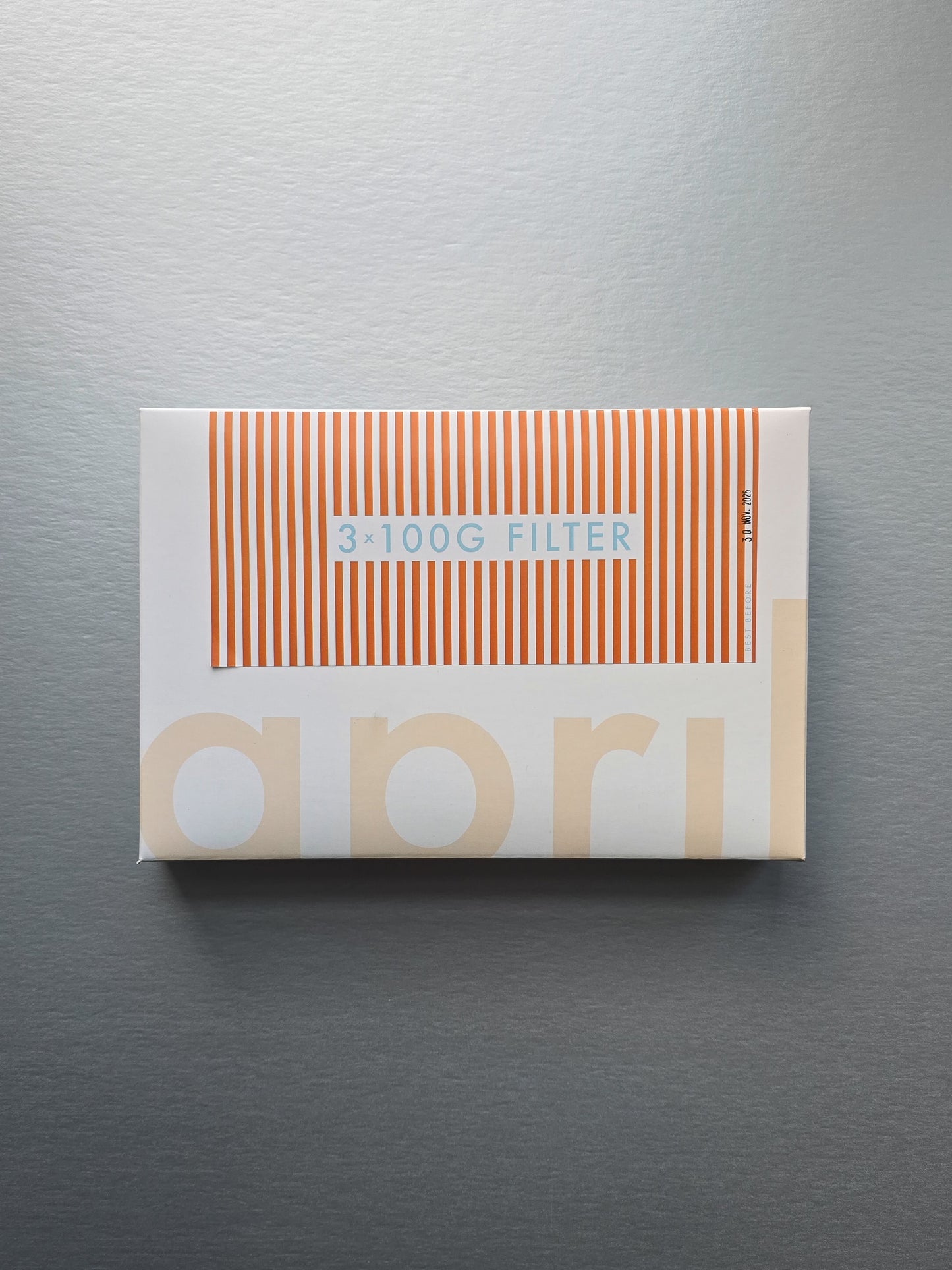 April- Sample Box- Filter 300g