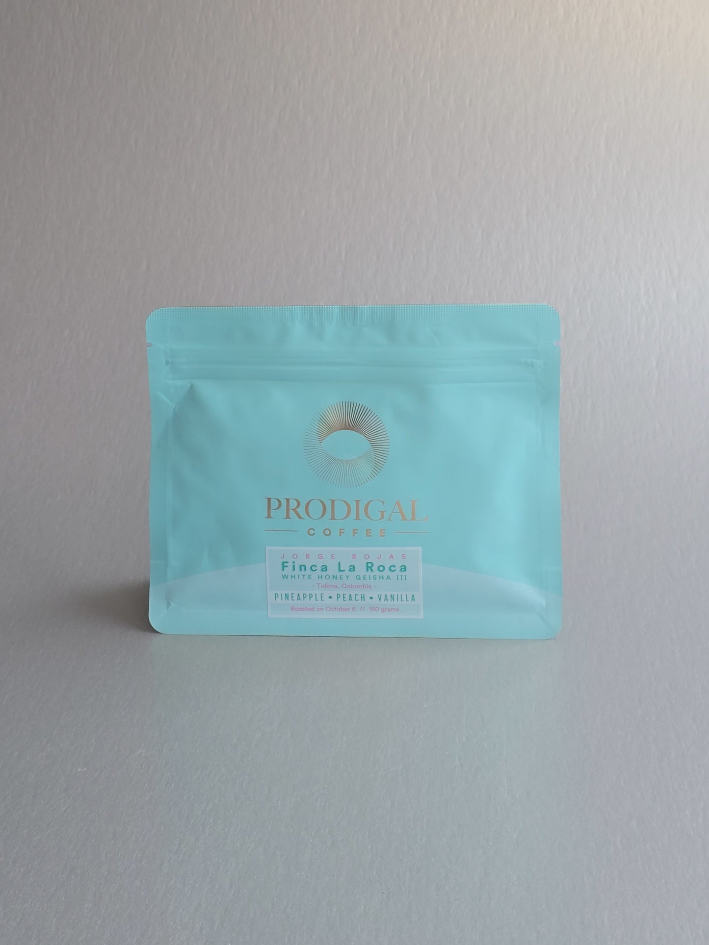 Prodigal- Finca La Roca Geisha III- White Honey- Colombia 150g