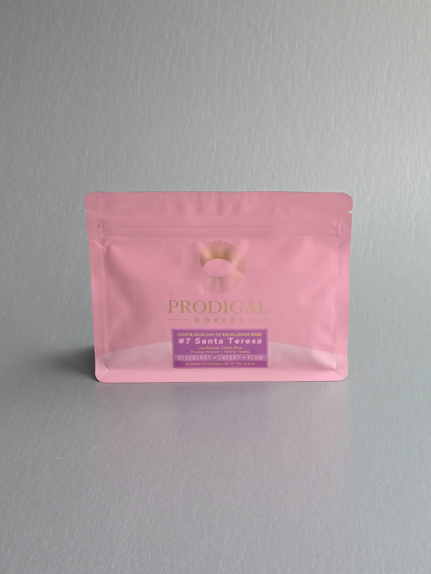 Prodigal- Cup of Excellence Costa Rica #7 Santa Teresa Geisha- Washed- Costa Rica 150g