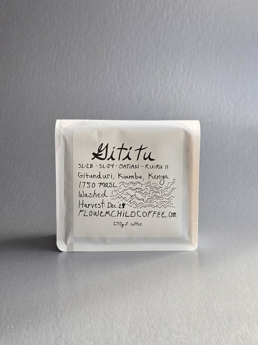Flower Child- Gititu - Washed- Kenya 250g