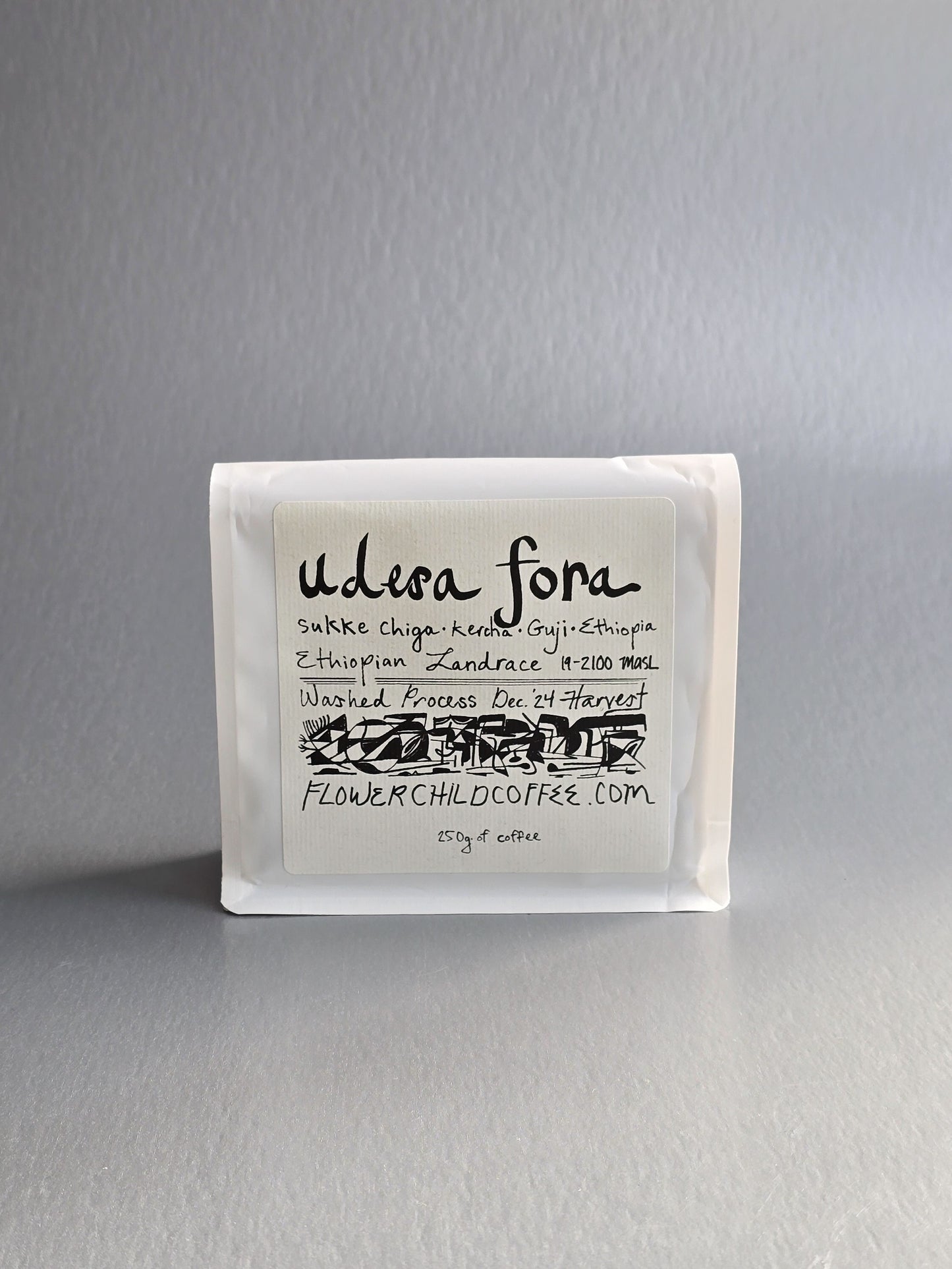 Flower Child- Udesa Fora - Landrace - Washed- Ethiopia 250g