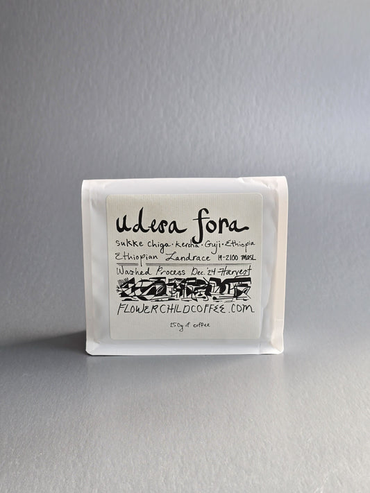 Flower Child- Udesa Fora - Landrace - Washed- Ethiopia 250g