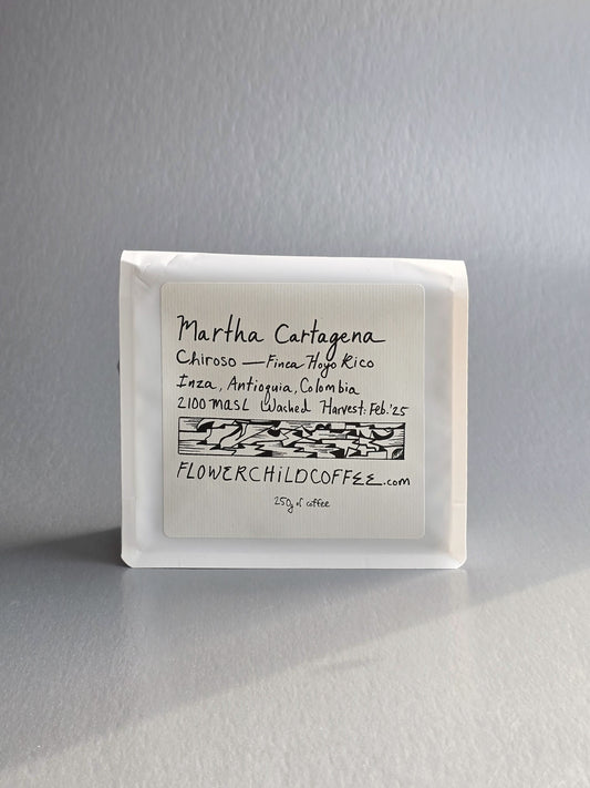 Flower Child- Martha Cartagena - Chiroso - Washed- Colombia 250g