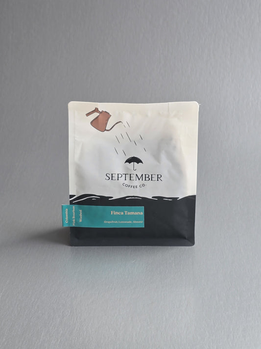 September- Finca Tamana - Elias Roa- Pink Bourbon -Washed- Colombia 250g