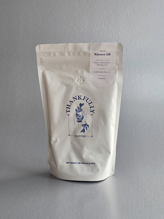 Thankfully- Kirura AB - SL28, SL34, Ruiru 11- Washed- Kenya 250g