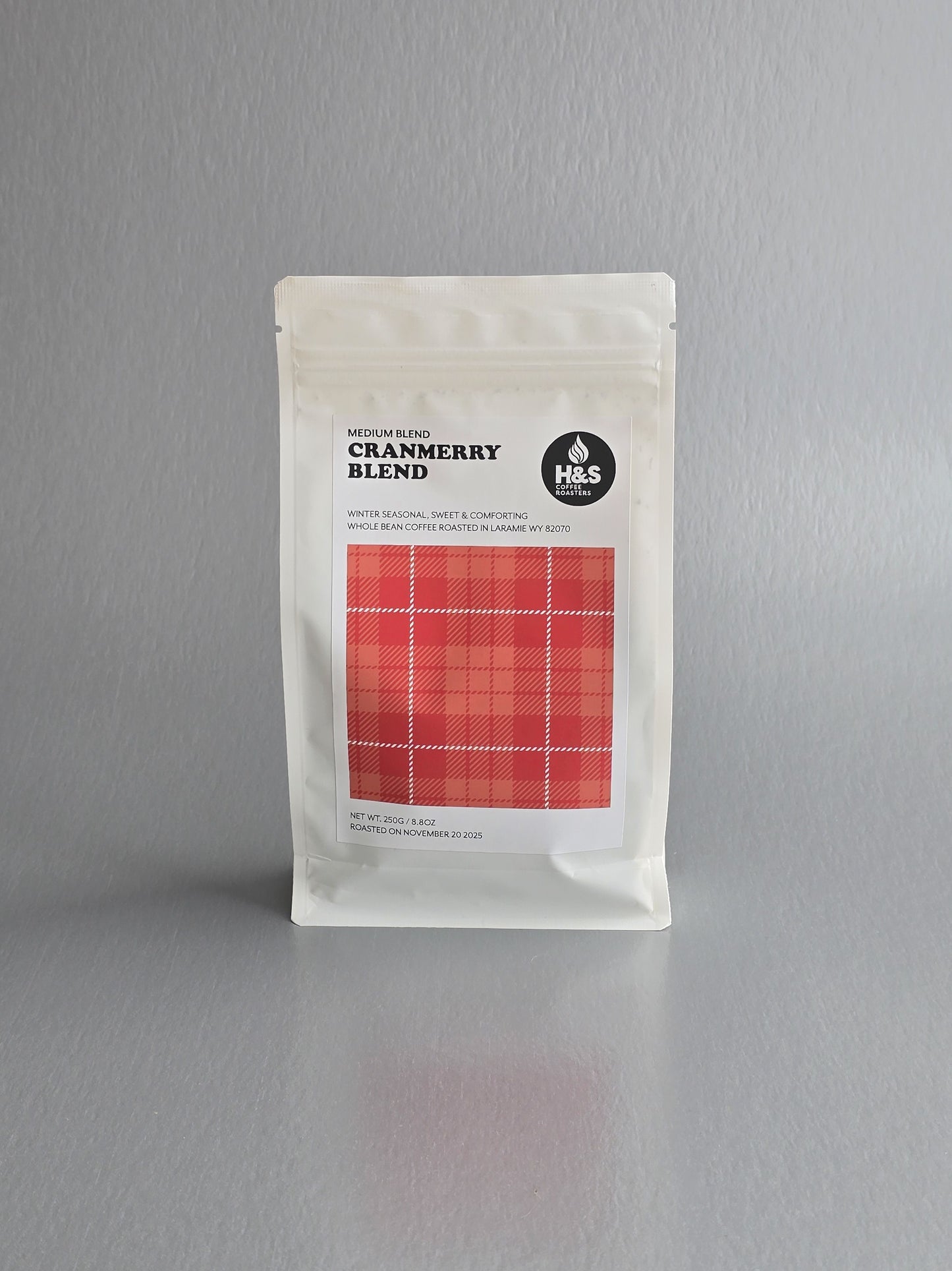 H&S Coffee- CranMerry Blend- Seasonal Blend 250g