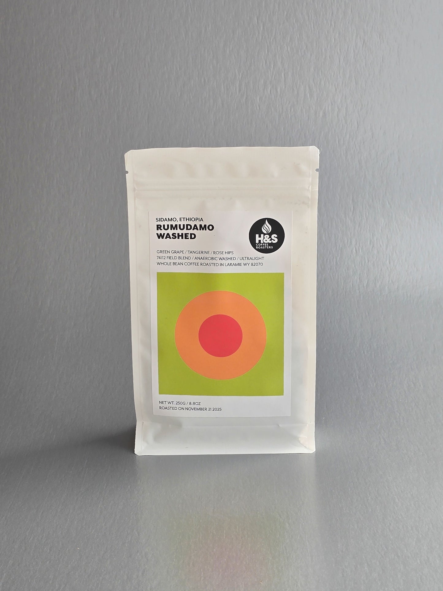 H&S Coffee- Rumudamo- 74112 field blend- Washed- Ethiopia 250g