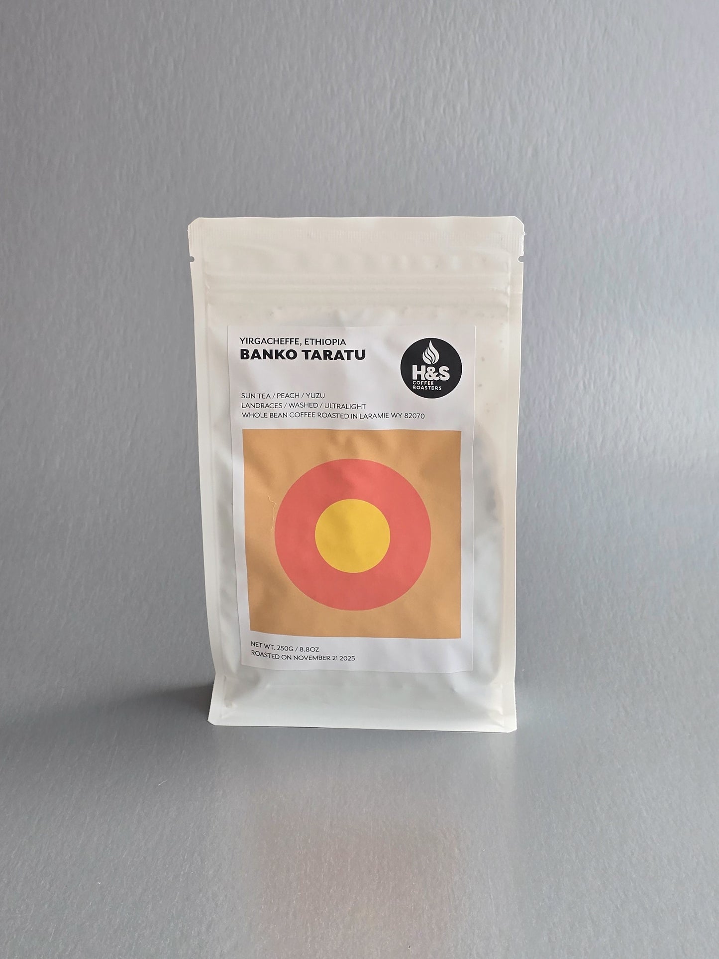 H&S Coffee- Banko Taratu 2025- Landrace- Fermented Washed- Ethiopia 250g