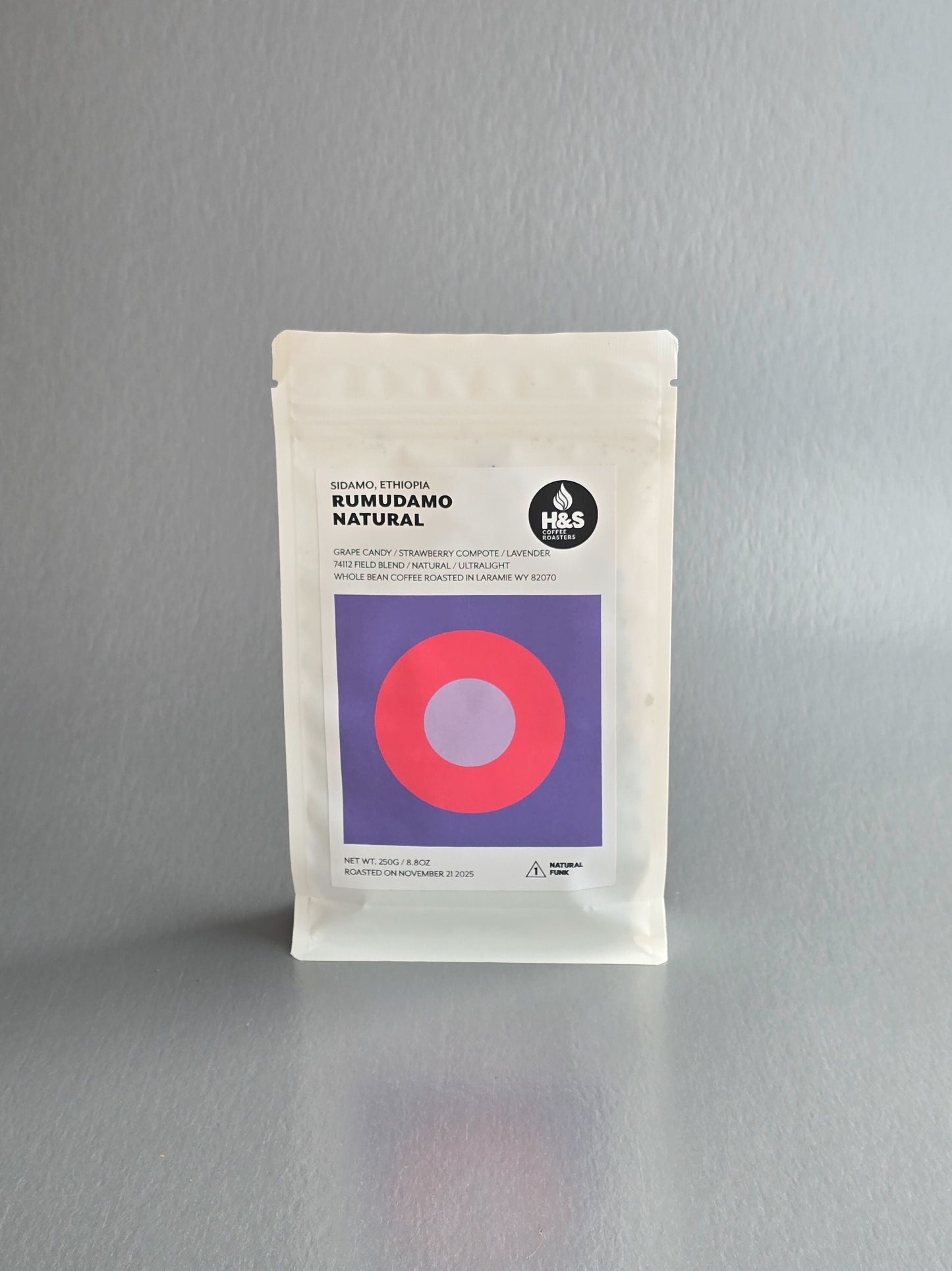 H&S Coffee- Rumudamo- 74112 field blend- Natural- Ethiopia 250g