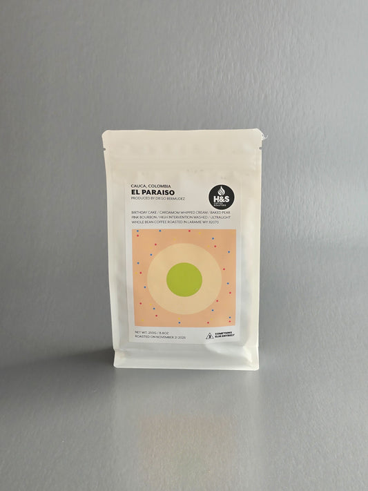 H&S Coffee- El Paraiso Birthday Cake- Pink Bourbon- Washed - Colombia 250g