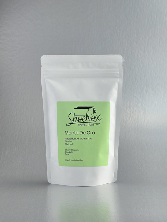 Shoebox - Monte De Oro - Gesha - Natural - Guatemala 125g