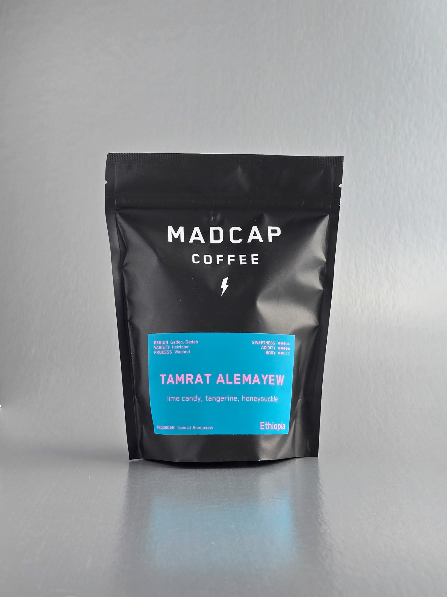 Madcap- Tamrat Alemayew - Heirloom - Washed- Ethiopia 8oz