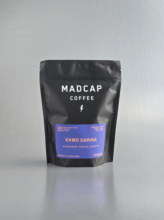 Madcap- Kawo Kamina - Heirloom - Honey - Ethiopia 8oz