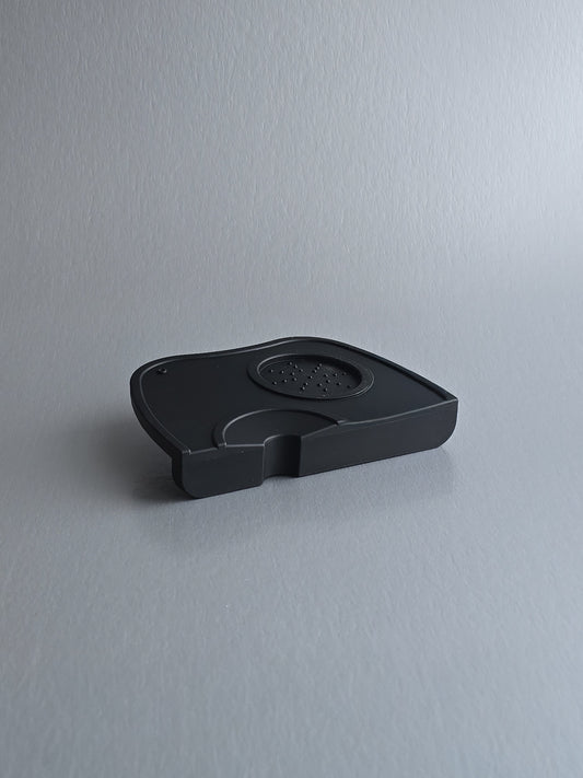 Espresso Counter Edge Tamp Matt with Portafilter Groove- Black