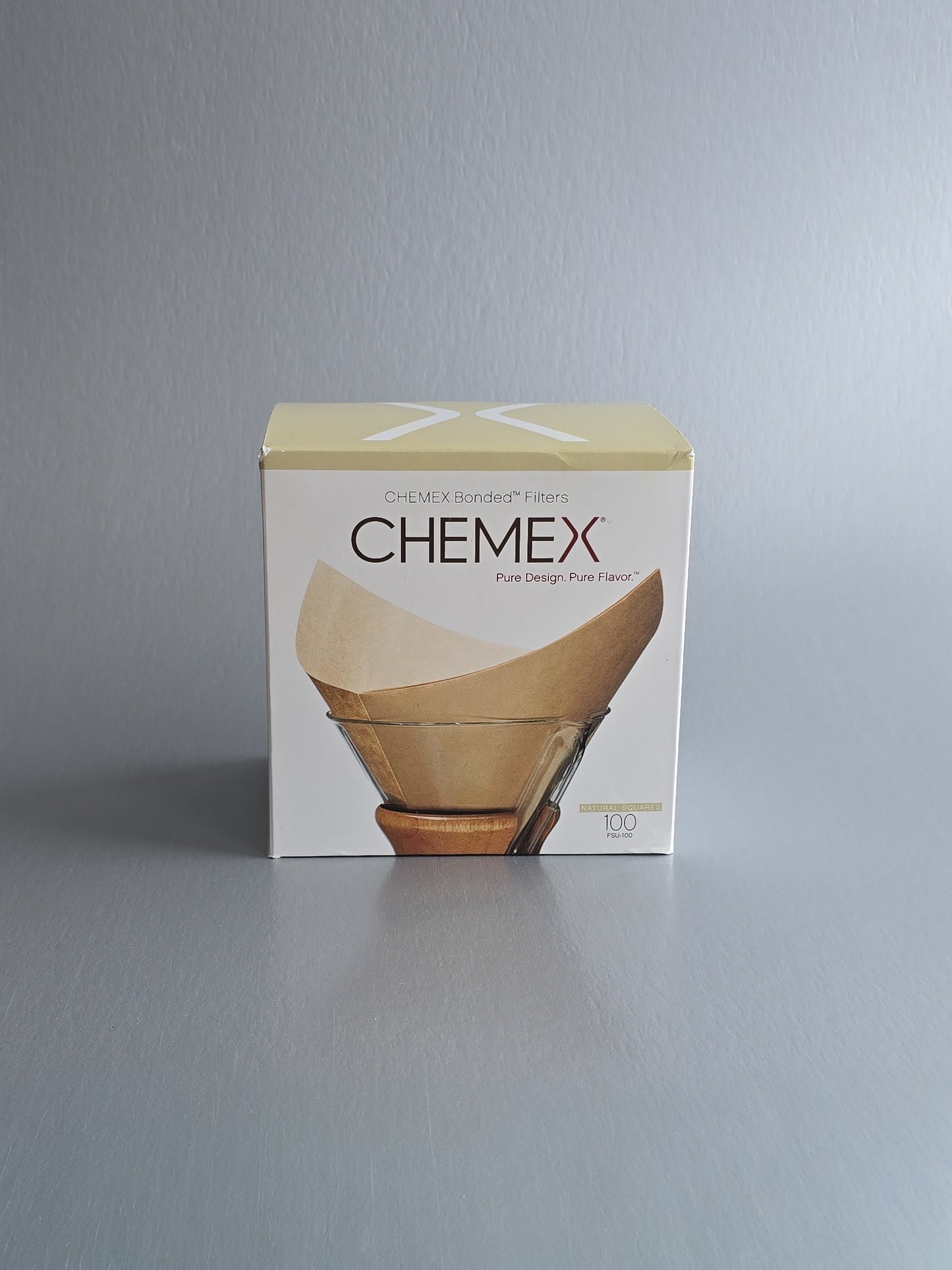 SUBSCRIPTION - Chemex - Standard Pre-Folded Square Filters Unbleached - 100ct