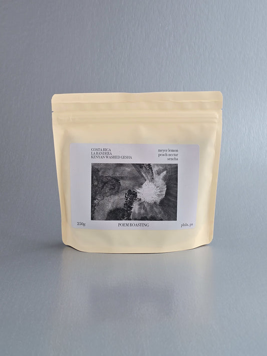 Poem - La Bandera - Gesha - Washed - Costa Rica 250g