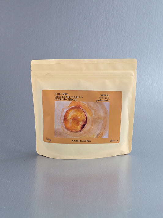 Poem - Jhon Didier Trujillo - Chiroso - Washed - Colombia 250g