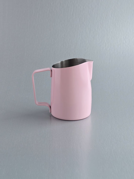 15oz SLOW POUR SUPPLY® x WPM Latte Art Pitcher with Round Spout "Hope"