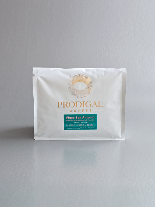 Prodigal - Finca San Antonio - Caturra & Colombia- Anaerobic Washed - Colombia - 1 Kilogram