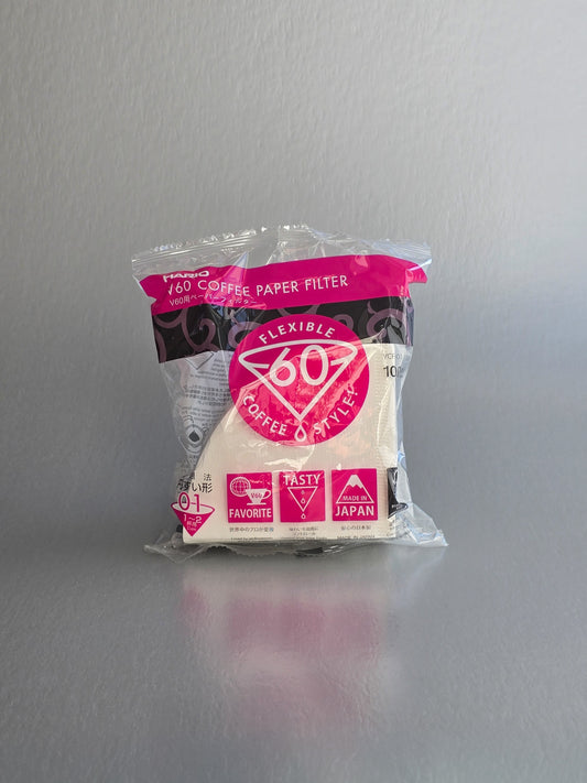 Hario - V60 Filters 100 count White - 01