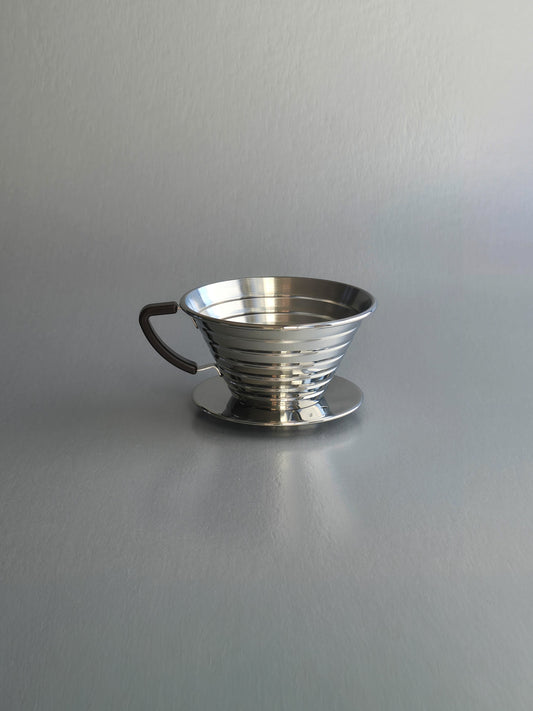 Kalita -Kalita Wave Stainless Steel Coffee Dripper - 185