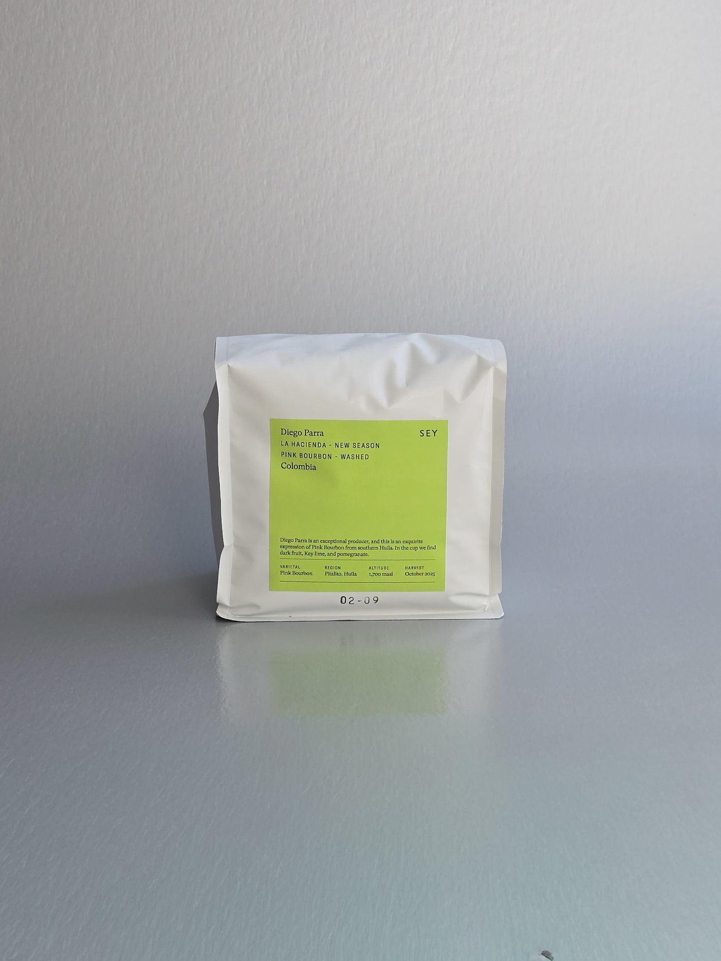 SEY- Diego Parra - Pink Bourbon- Washed - Colombia 2lb