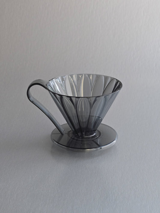 CAFEC - Cup 4 Pour-Over Tritan Flower Dripper - Black