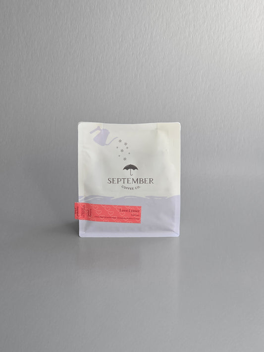 September- Love Letter - Catuai + Caturra - Natural + Co-Ferment - Brazil, Colombia 250g