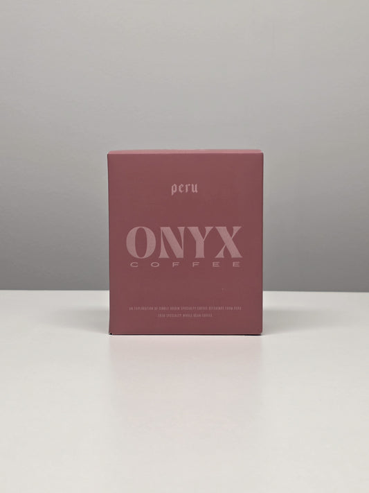 Onyx Coffee - German Cubas Perez - Caturra, Typica - Washed - Peru 10oz