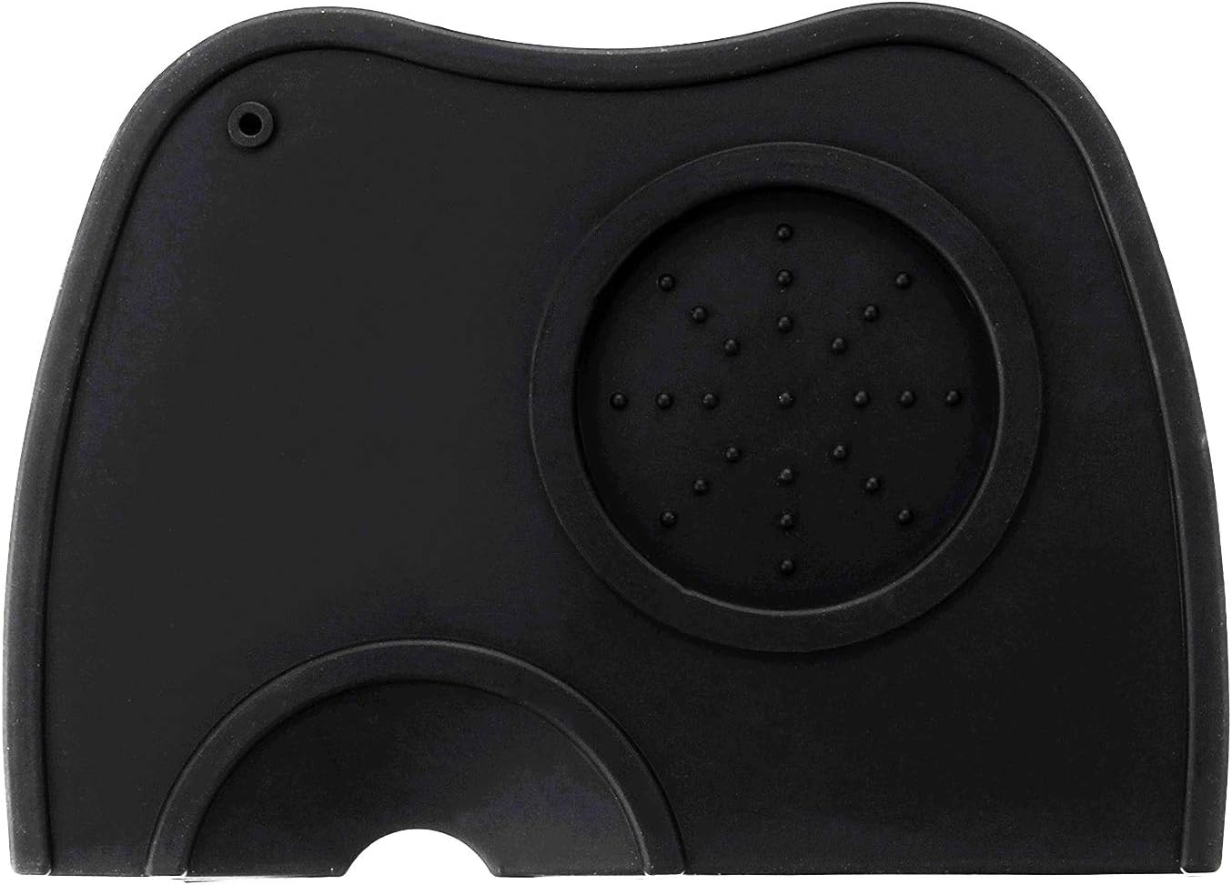 Espresso Counter Edge Tamp Matt with Portafilter Groove- Black