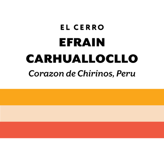 H&S Coffee - Peru Efrain Carhuallocllo - Geisha - Extended ferment washed - Peru 125g