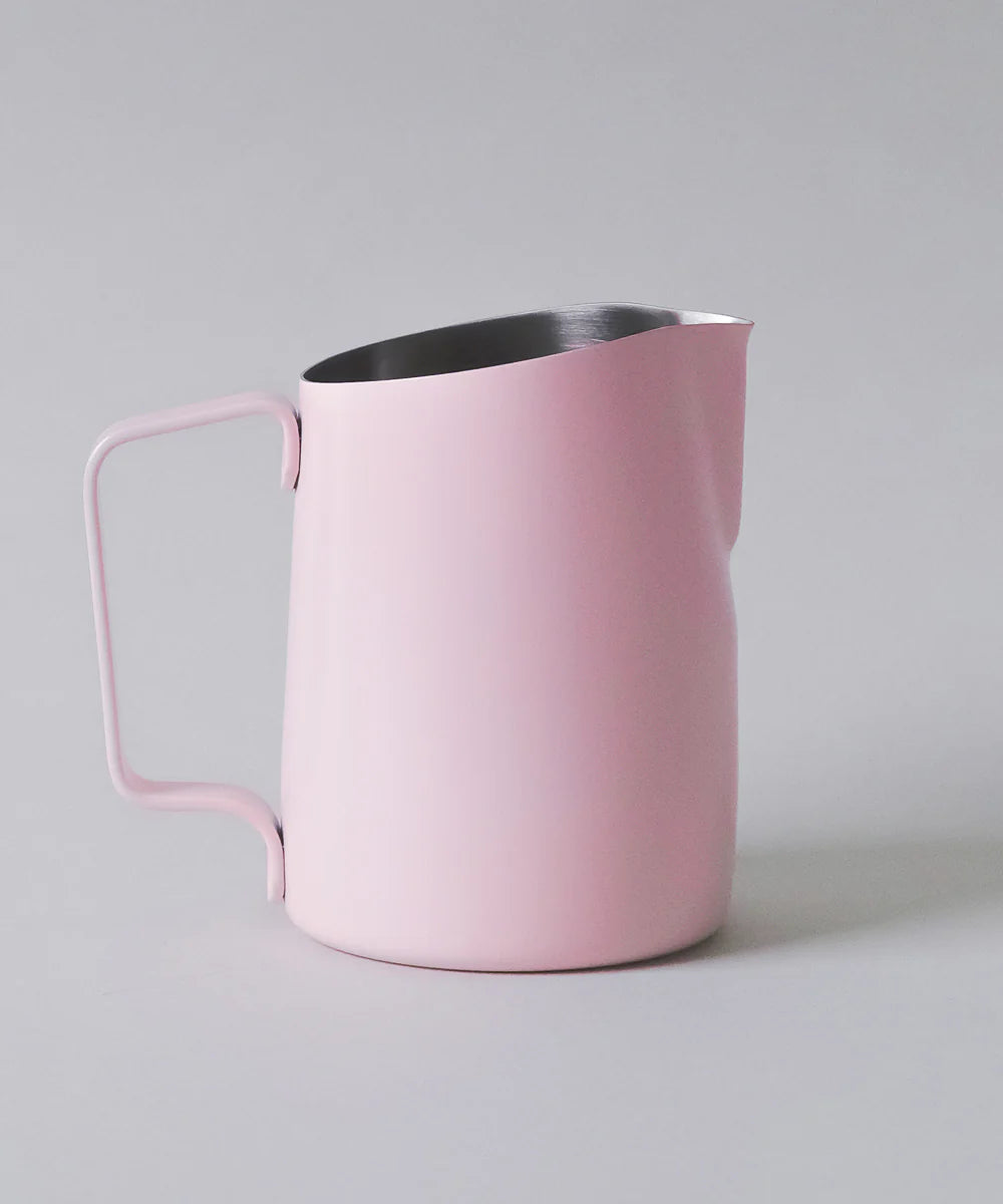 15oz SLOW POUR SUPPLY® x WPM Latte Art Pitcher with Round Spout "Hope"