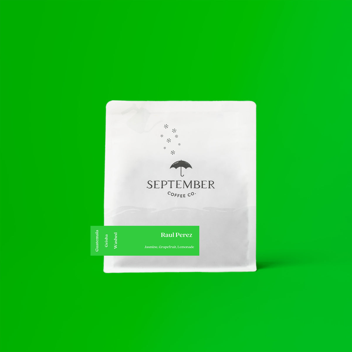September Coffee - Raul Perez - Gesha - Washed - Guatemala 125g