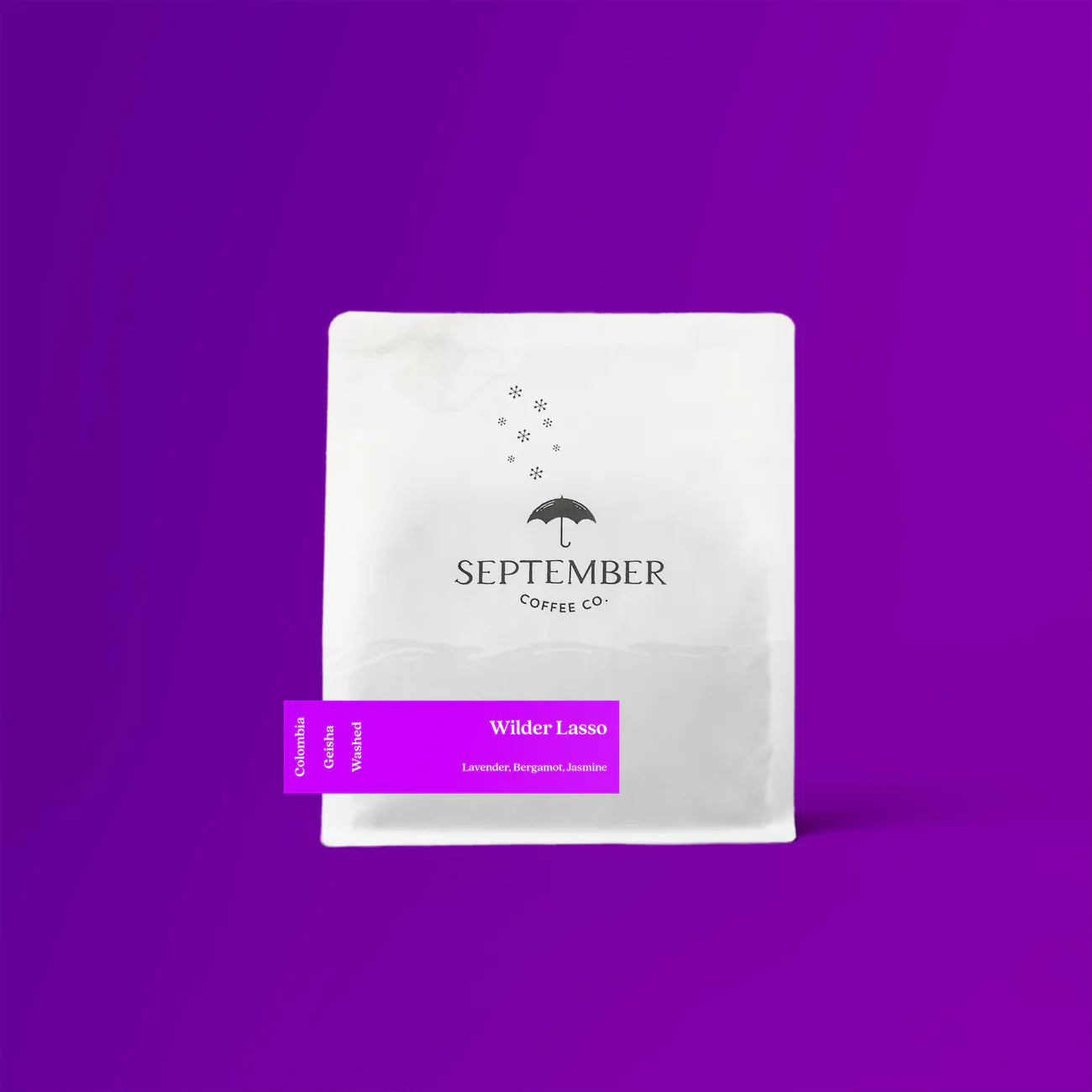 September- Wilder Lasso - Geisha - Washed - Colombia 200g