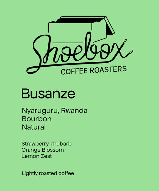 Shoebox - Busanze - Bourbon - Natural - Rwanda 125g