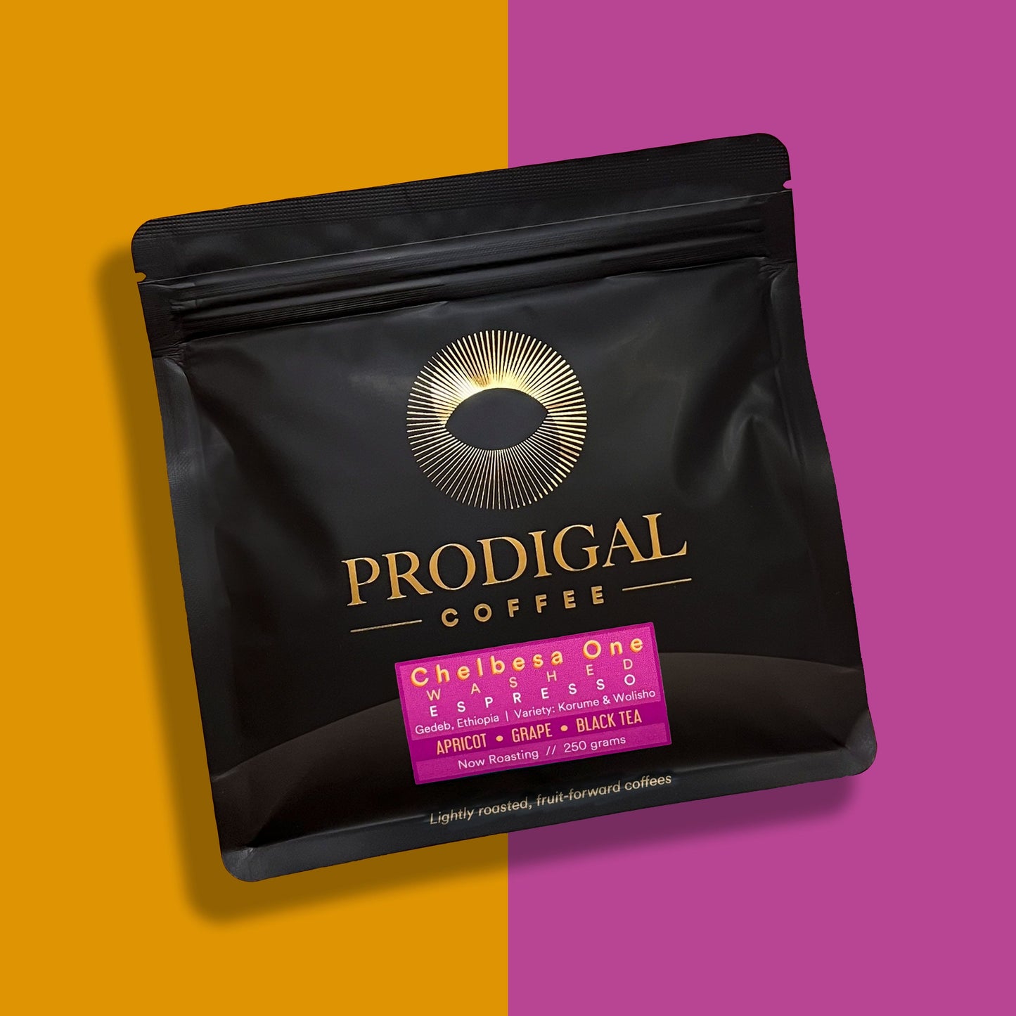 Prodigal - Chelbesa One Espresso - Heirloom Varieties Korume & Wolisho - Washed - Ethiopia 250g