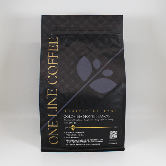 One Line - Monteblanco - Caturra, Bourbon  - Co-Ferment - Colombia 12oz