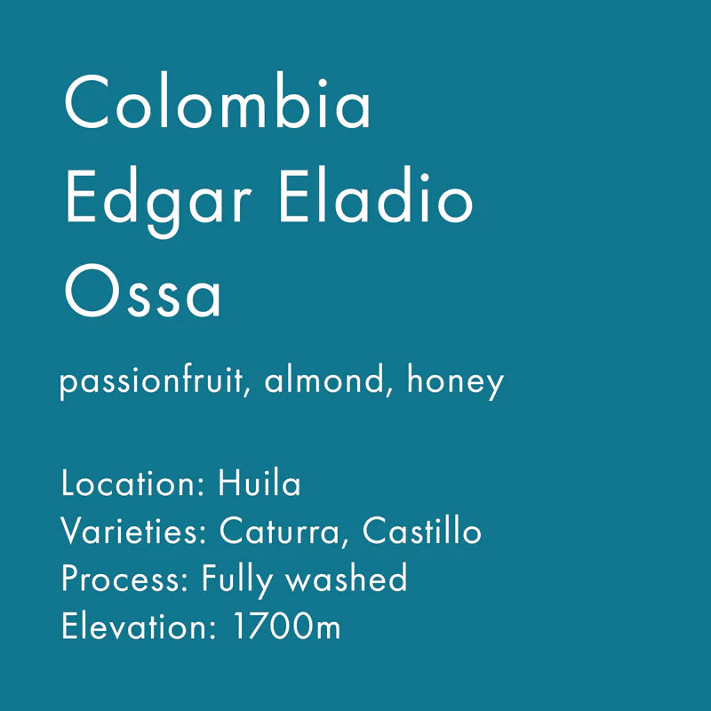 Heart- Colombia Edgar Eladio Ossa 10.5oz